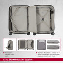 Victorinox Werks Traveler 6.0, 20" Global Carry-On, Hardside, Black