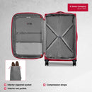 Wenger, Fantic Large Softside Case, Burgundy, 109 Liters, Swiss designed-blend of style & function