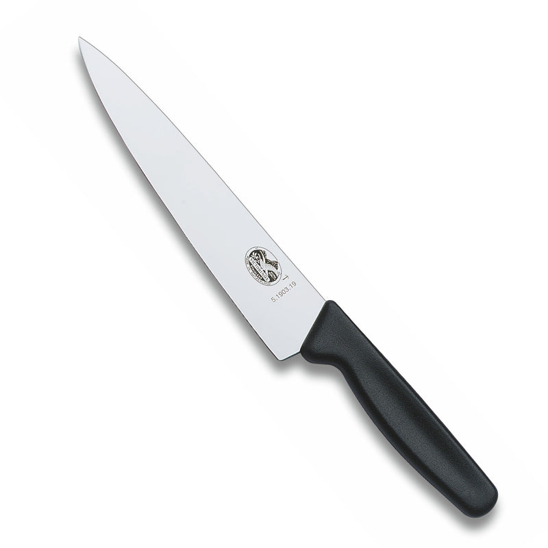 Victorinox CARVING KNIVES BROADER BLADE BLACK P P HANDLE