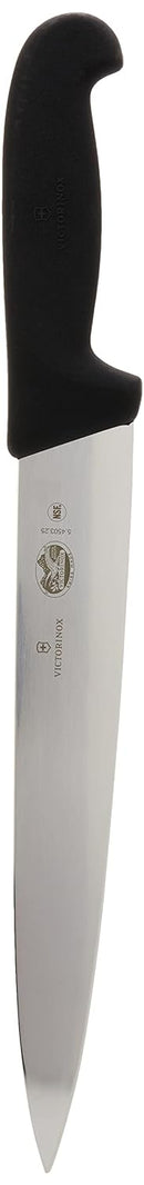 Victorinox Fibrox Slicing Knife Extra Wide Blade25cm Black