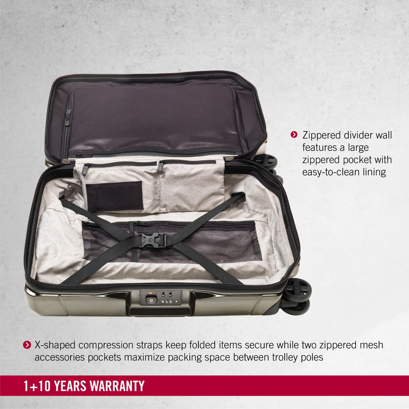 Victorinox Lexicon, 26" Medium Hardside Case, Titanium