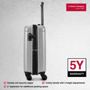 Wenger, Flyn Carry-On Hardside, Silver ( R )