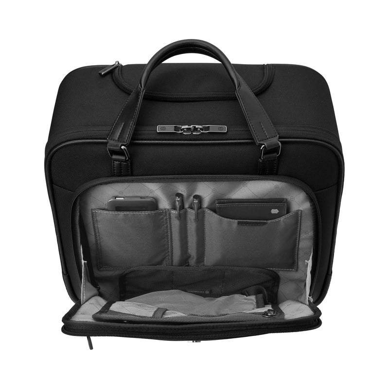 Victorinox Werks Professional Cordura, Wheeled Business Brief Compact, Black