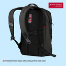 Wenger, MX Light, 16 Inches Laptop Backpack, 21 liters, Gray, Business Travel Bag, Swiss Designed