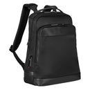 Victorinox Alox Nero, Backpack (17 litres) 15.6 Inch Laptop Pocket, 42 cm, Black, Nylon / Leather| Business Travel Office Bag