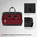 Victorinox Alox Nero, 3-Way Office Bag (16 litres) Laptop Pocket, 44 cm, Black, Nylon / Leather | Business Travel Backpack