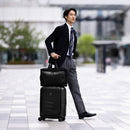 Victorinox Alox Nero, 3-Way Office Bag (16 litres) Laptop Pocket, 44 cm, Black, Nylon / Leather | Business Travel Backpack