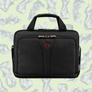 Wenger BC Free, 14-inch Laptop Bag With Handle, 5 litres, Black, Laptop Bag For Men and Women