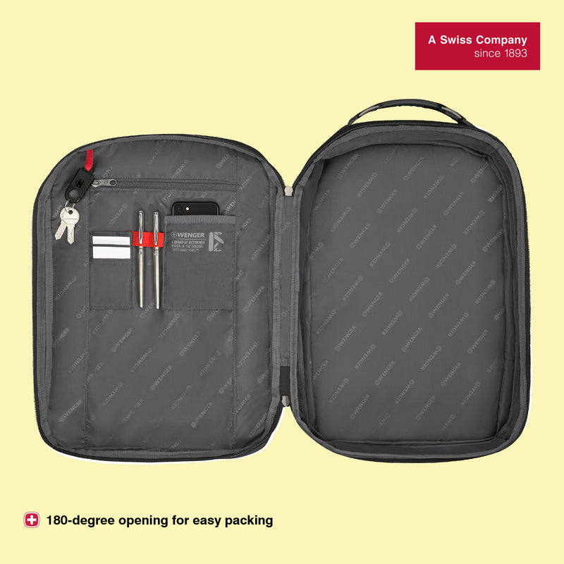 Wenger, Reload Weekender 17 inches Laptop Backpack, 31 liters, Black, Travel Bag