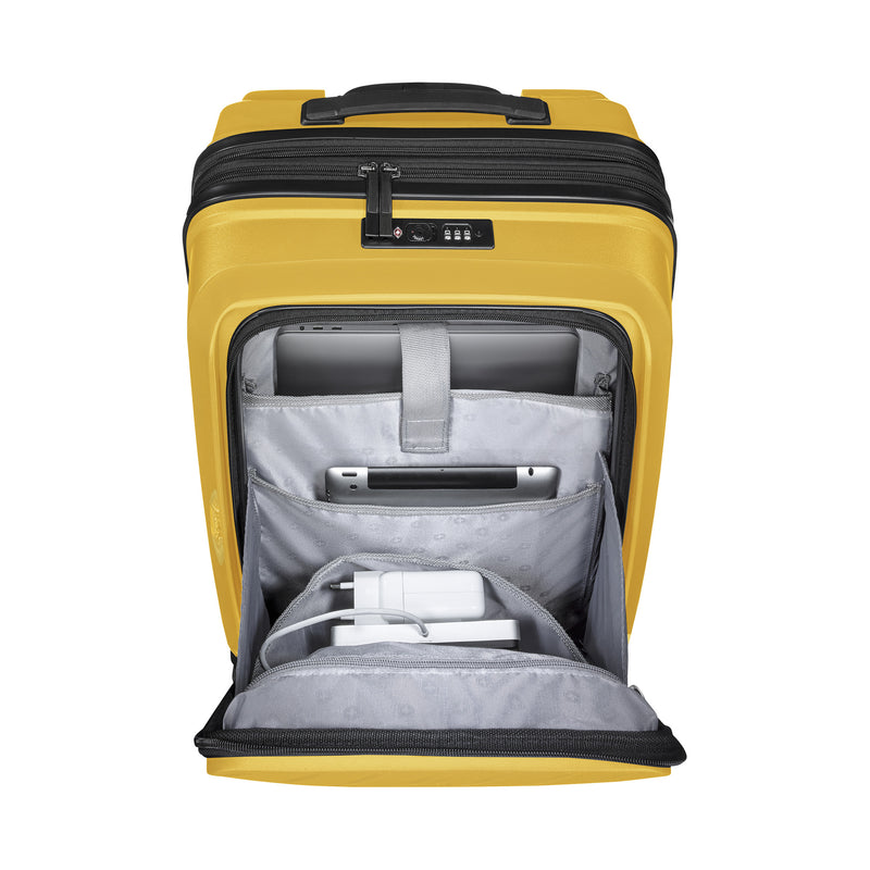 Wenger Ultra-Lite Hardside Carry-On, Yellow, 36 Litres, Swiss Designed