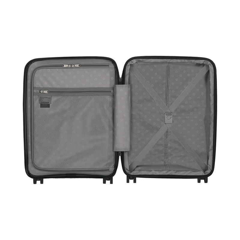 Wenger Ultra-Lite Hardside Carry-On, Black, 36 Litres, Swiss Designed