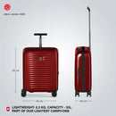 Victorinox Swiss Designed Airox Global Hardside Cabin Luggage, 33 litres, Victorinox Red