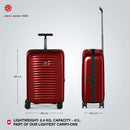 Victorinox, Airox Frequent Flyer Plus Hardside Cabin Luggage, 41 litres, Victorinox Red