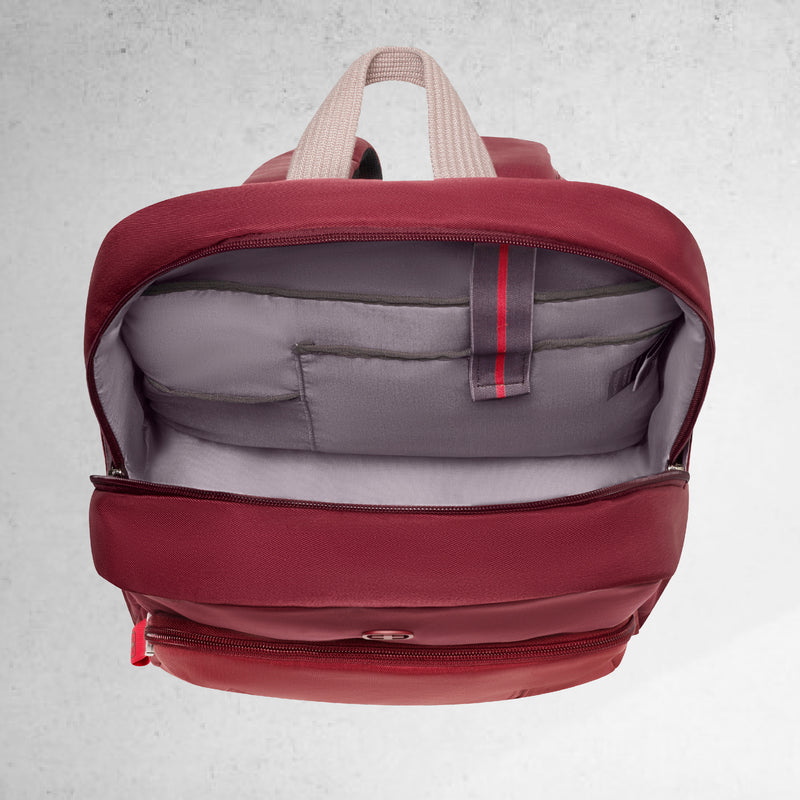 Wenger, Motion, 15.6 Inches Laptop Backpack, 20 liters, Digital Red, Business Travel Bag, Swiss Designed