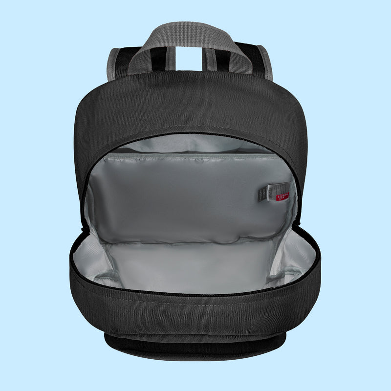 Wenger, Next 23 Crango, 16 Inches Laptop Backpack, 27 liters, Gravity Black, Business Travel Bag, Swiss Designed