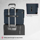 Victorinox Architecture Urban2 Office Bag (13 litres), 14-inch laptop pocket, 41 cm, Blue, Ployester |  Business Travel Messenger Bag