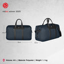 Victorinox Architecture Urban2, Office Bag (45 litres), 41 cm, Blue, Polyester | Weekend Travel Duffel Bag