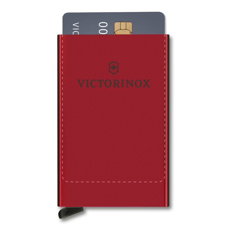 Victorinox Altius Secrid Wallet, Card Holder, 10 cm, Victorinox Red, Aluminium