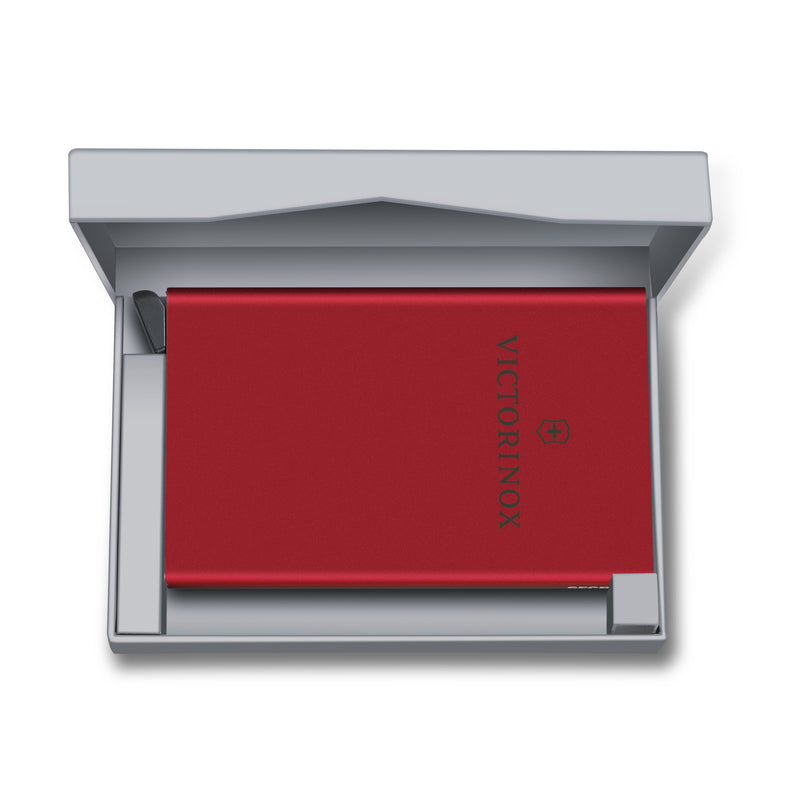 Victorinox Altius Secrid Wallet, Card Holder, 10 cm, Victorinox Red, Aluminium