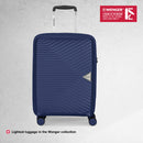 Wenger, Ultra-Lite Hardside Cabin Luggage, 36 Liters, Blue, Travel Suitcase, Swiss Designed
