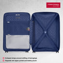 Wenger, Ultra-Lite Medium Hardside Check-in Luggage, 60 Liters, Blue, Travel Suitcase, Swiss Designed
