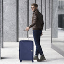 Wenger, Ultra-Lite Medium Hardside Check-in Luggage, 60 Liters, Blue, Travel Suitcase, Swiss Designed