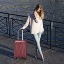 Wenger In-Flight Cabin Hardside Suitcase, 38 Litres, Red, Swiss designed