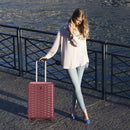 Wenger In-Flight Medium Hardside Check-In Suitcase, 64 Litres, Red, Swiss Designed