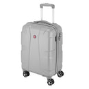 Wenger, Cote D' Azure Hardside Cabin Suitcase, 38 Litres, Silver, Swiss designed