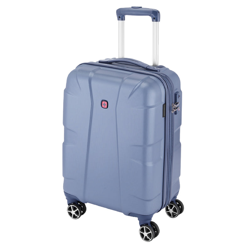 Wenger, Cote D' Azure Hardside Cabin Suitcase, 38 Litres, Blue, Swiss designed