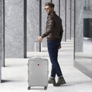 Wenger, Cote D' Azure Medium Hardside Check-In Suitcase, 64 Litres, Silver, Swiss designed