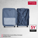 Wenger, Cote D' Azure Medium Hardside Check-In Suitcase, 64 Litres, Blue, Swiss designed