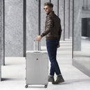 Wenger, Cote D' Azure Large Hardside Check-In Suitcase, 96 Litres, Silver Swiss Designed