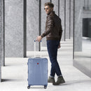 Wenger Cote D' Azure Large Hardside Check-In Suitcase, 96 Litres, Blue, Swiss designed