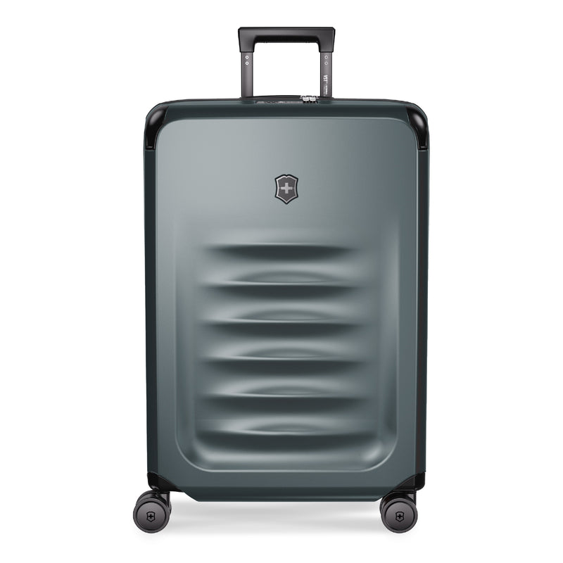 Victorinox Swiss Designed Spectra 3.0 Expandable Medium Hardside Check-in Luggage, 81 litres, Storm Grey