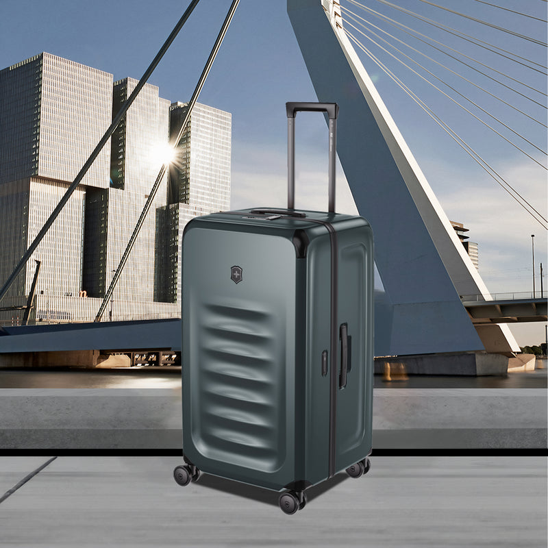 Victorinox Swiss Designed Spectra 3.0 Large Hardside Check-in Luggage, 99 litres, Storm Grey