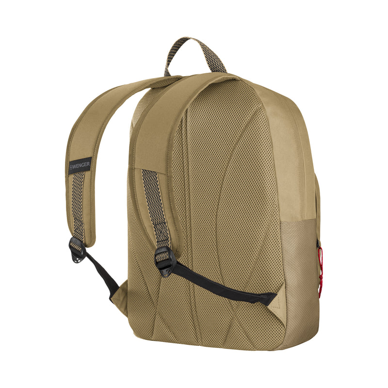 Wenger NEXT Crango 16" Laptop Backpack, Beige, 25 Litres, Swiss Designed