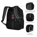 Wenger Altair 15.6" Laptop Backpack, Black, 22 Litres, Swiss Designed