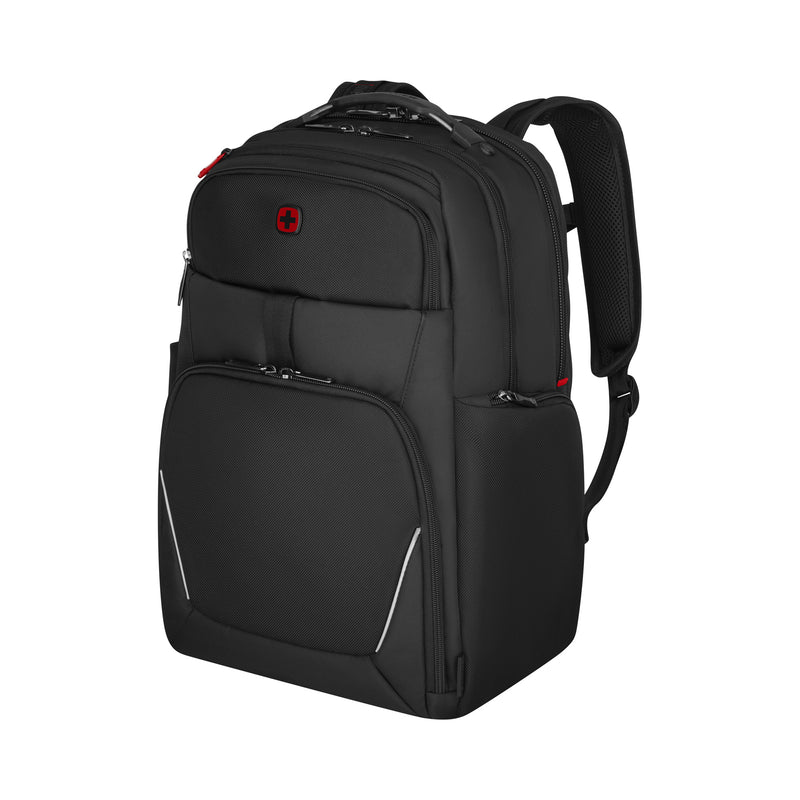 Wenger Meteor 17" Laptop Backpack, Black, 30 Litres, Swiss Designed