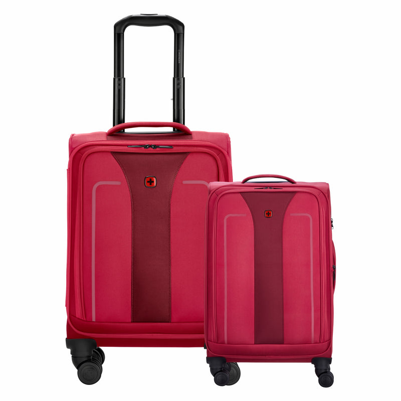 Wenger, 2 pc Set Combo Fantic Cabin  Softside Luggage(56 cm), Fantic Cabin Medium Luggage(71 cm), Burgundy
