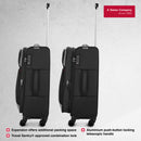 Wenger, Castic Medium Softside Case, Charcoal, 65 Liters, Swiss designed-blend of style & function,