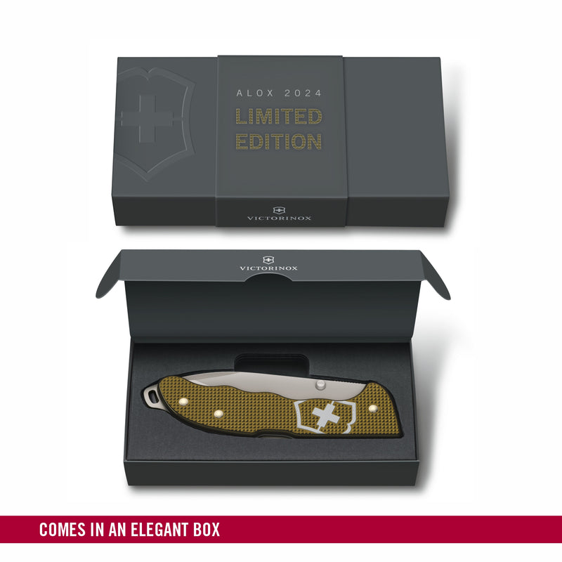 Victorinox  Swiss Army Knife Evoke, Alox Limited Edition 2024, Terra Brown