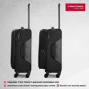 Wenger, Fantic Medium Softside Case, Black, 71 Liters, Swiss designed-blend of style & function
