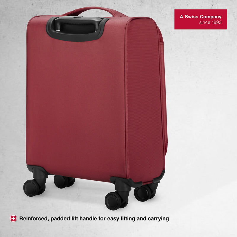 Wenger, Veric Carry-On Softside Case, Salsa, 31 Liters, Swiss designed-blend of style & function