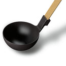 Victorinox Gourmet Series Ladle, Kitchen Utensil (32.7 cm), Brown, Paper Composit Handle With Nylon Head