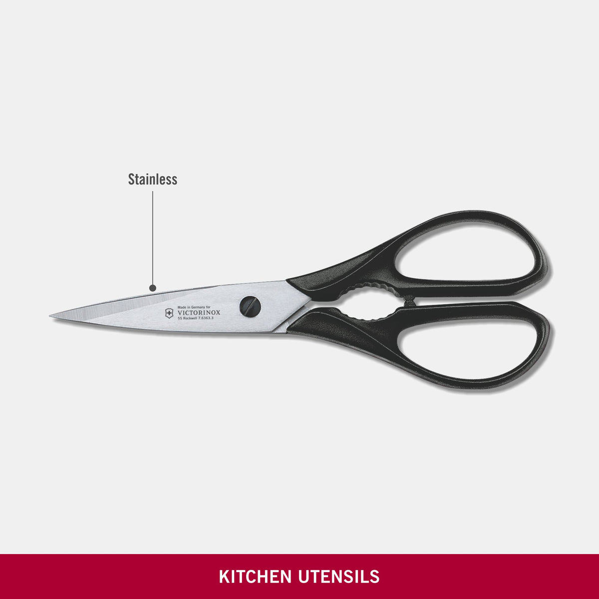 Victorinox Multipurpose Kitchen Shears Total Length 20cm Black