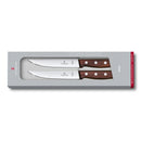 Victorinox Wood Steak Knife Set, 2pcs, Modified Pine