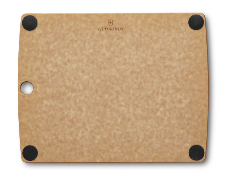 Victorinox Paper Composite Cutting Board, Small, Swiss Made, Brown, Heat Resistant For Chopping And Serving
