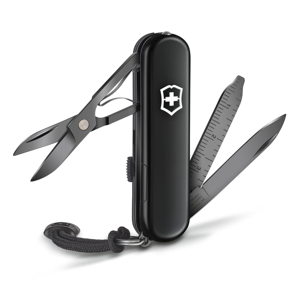 Victorinox Swiss Army Knife, Signature Lite, Small (58 mm), Black Scal