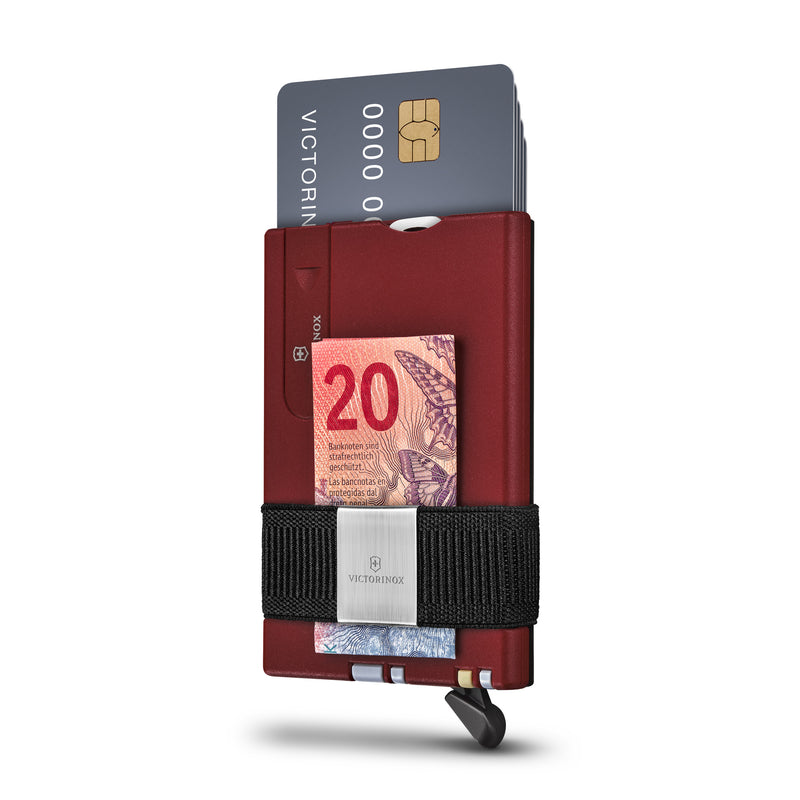 Victorinox Smart Card Wallet, Credit Card Holder Wallet, 10.4 cm, Red